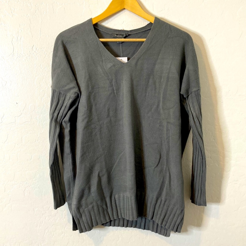 NWT French Connection Sweater Gray Size S